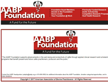 Tablet Screenshot of foundation.aabp.org