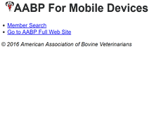 Tablet Screenshot of mobile.aabp.org